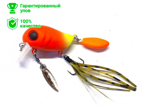 Воблер Kosadaka Micro Tappy 54F, плав., 54мм, 4.8г, 0.0-0.2м, цв.MC11