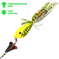 Лягушка-поппер незацепляйка с пропеллером Kosadaka LF35 (7г) P14