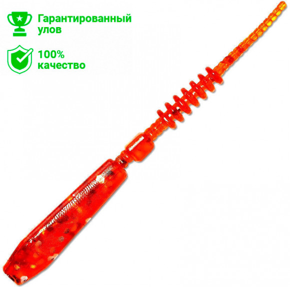 Виброхвост Kosadaka Sly Worm (5см) RS (упаковка - 20шт)