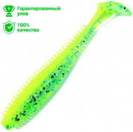 Виброхвост Kosadaka Spikey Shad 90 (9см) YTR (упаковка - 9шт)