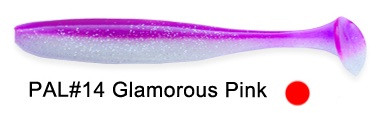 Силиконовые приманки KEITECH EASY SHINER 5" длина 12 см 5 шт в уп. цвет PAL#14 Glamorous Pink