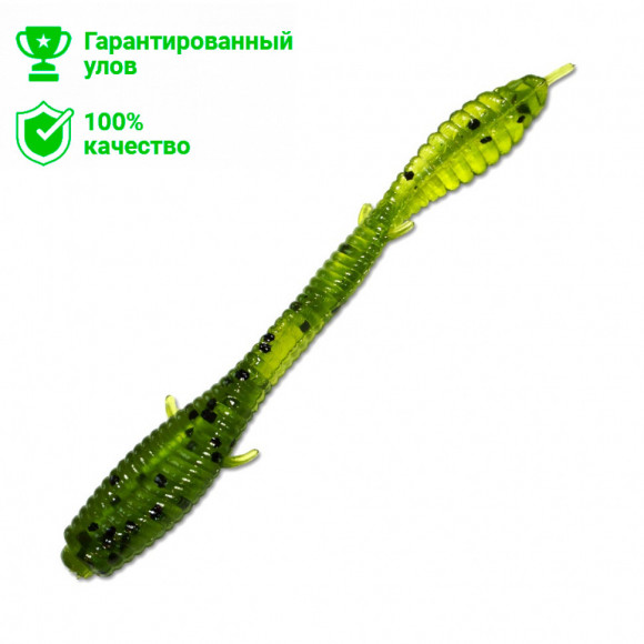 Силиконовая приманка Kosadaka T-Liner Worm (5,5 см) BG (упаковка - 15 шт.)