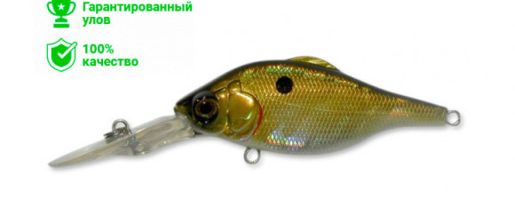 Воблер Kosadaka RAT XL плав., 65мм, 9.25г., 1.5-2.5м, цв.GTR