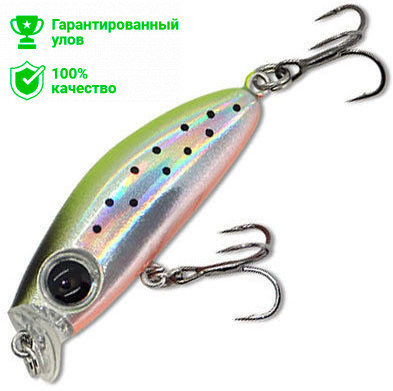 Воблер Kosadaka TIM xs 35F плав., 35мм, 2.3г, 0.1-0.4м, цв.TRT Timxs35F-TRT