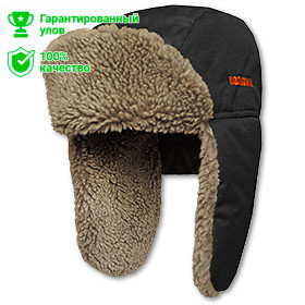 Шапка ушанка Kosadaka Arctic-2 мех овчина черная