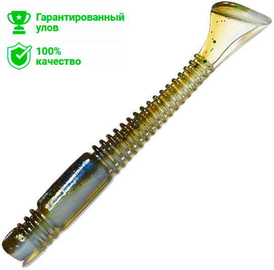 Силиконовая приманка Kosadaka Tioga 75 (7.5см) BBR (упаковка - 10шт)