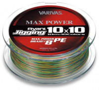 Плетенка PE Varivas AVANI Jigging 10х10 MAX (8-ми жильная) 0.6 (14.5 LB/6.5 кг) 200 м цветная