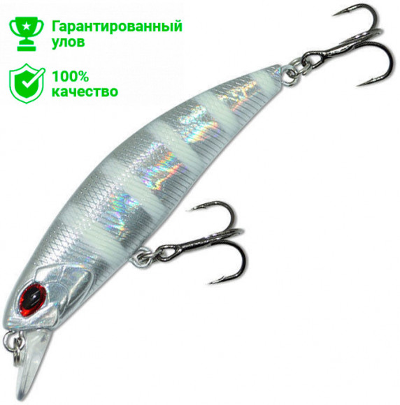 Воблер Kosadaka Nota Minnow XS 60F (3.3г) GLR