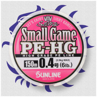 Плетенка New Sunline SMALL GAME PE HG 150м, #0.4, 6lb, 2.9кг