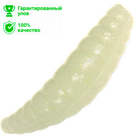 Силиконовая приманка Kosadaka Maggot 30 (3см) запах креветки PH (банка - 12шт)