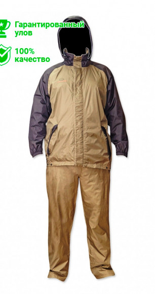 Костюм Kosadaka Marksman OB дождевик (куртка, брюки) оливковый/черный р. XL