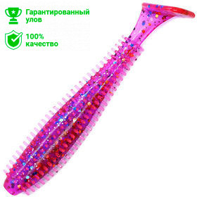 Виброхвост Kosadaka Spikey Shad 90 (9см) FP (упаковка - 9шт)