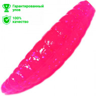 Силиконовая приманка Kosadaka Maggot 30 (3см) запах креветки PN (банка - 12шт)
