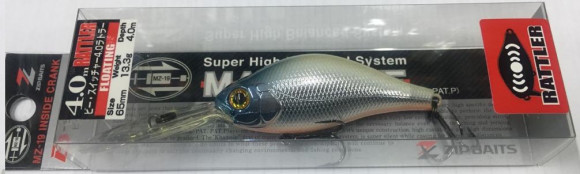 Воблеры ZIPBAITS B-Switcher 4.0 65мм.13,5 г. заглубление 3,5 - 4,2 м. 821