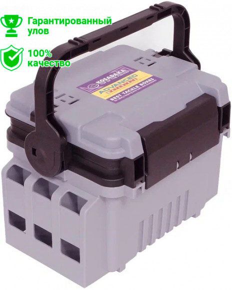 Ящик Kosadaka TB-S100-GRY для форелевой рыбалки, серый