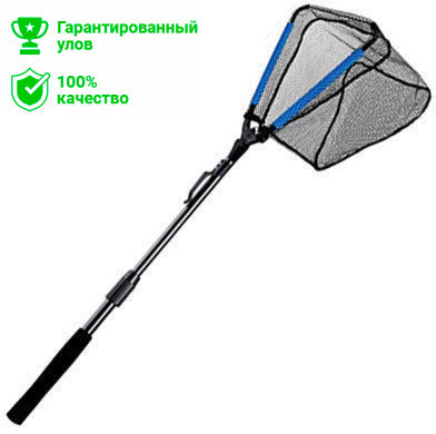 Подсак Kosadaka плавающий складной телеск. алюм. 40x40x90см, PVC сетка