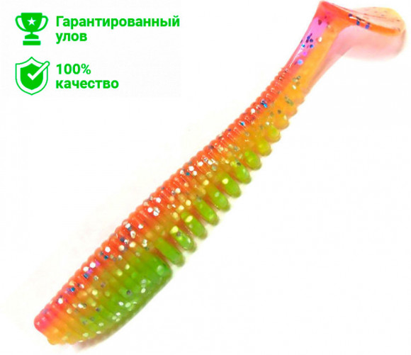Виброхвост Kosadaka Awaruna 88 (8.8см) PG (упаковка - 7шт)