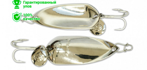 Блесна Kosadaka Grav Spoon SILVER (серебро) 35мм (6г)