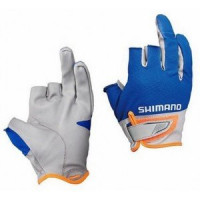 Перчатки SHIMANO 3D Advance Glove3 GL-021N Синий L