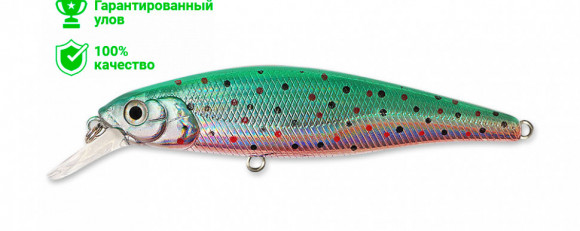 Воблер Kosadaka META XS 80F плав., 80мм, 9.2г, 0.6-1.2м, цв.TR