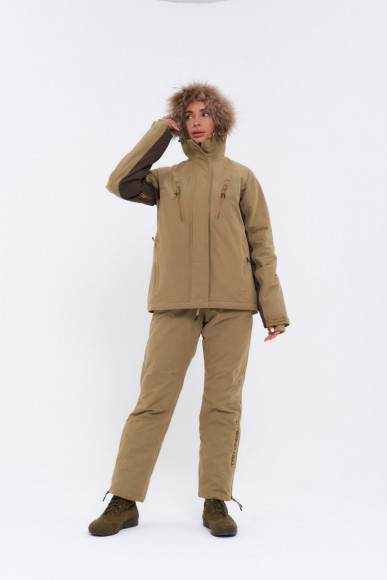 Костюм женский "СМАРТ ФОКС ПРО" -30 (Финляндия, Бежевый) Костюм женский "СМАРТ ФОКС ПРО" -30 (Финляндия, Бежевый)