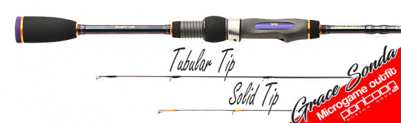 Спиннинги PONTOON 21 GRACE SONDA 218см., 1.7-10.5 гр., 4-8Lb, Tubular Tip