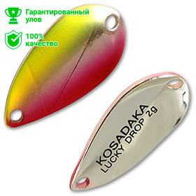 Блесна Kosadaka Trout Police Lucky Drop (2 г) M93 Блесна Kosadaka Trout Police Lucky Drop (2 г) M93