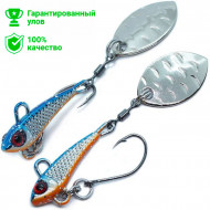 Джиг-спиннер Kosadaka MicroSpin 2,8g цвет СBBO MS28-СBBO