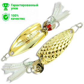 Блесна Kosadaka Pin Spoon GOLD (золото) 50мм (15г)