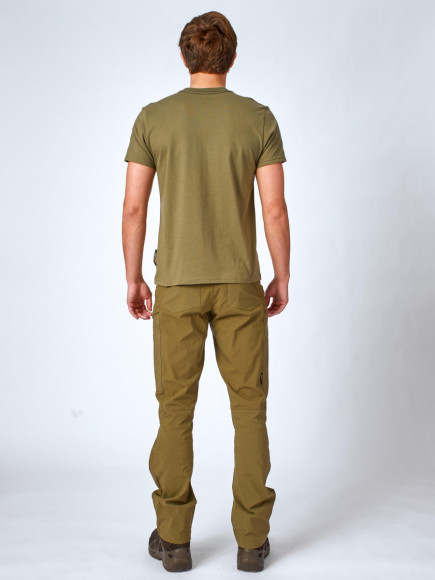 Футболка "HUNT" (Хлопок, Хаки)