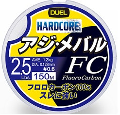 Флюорокарбон Duel H3449 FC FLUOROCARB 150m 2,5 (0,128мм) 1,2кг.
