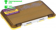Коробка Kosadaka TB-S63A-Y 3 продольн.секции + доп. вставки, жёлтая