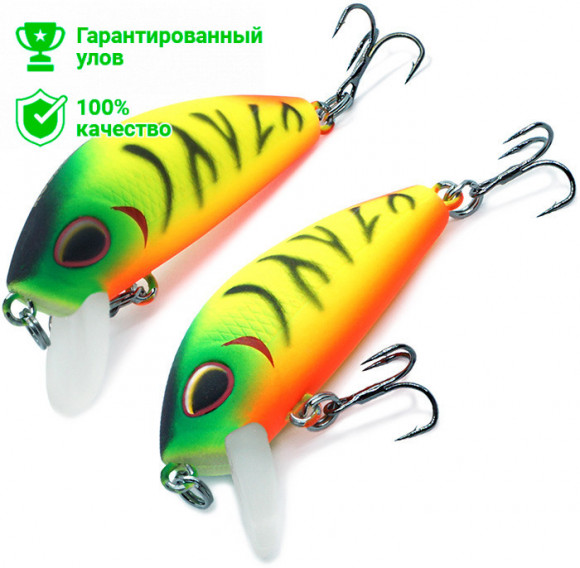 Воблер Kosadaka L-Minnow XS 45F (4.3г) TT