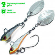 Джиг-спиннер Kosadaka MicroSpin 1,9g цвет PSSH MS19-PSSH