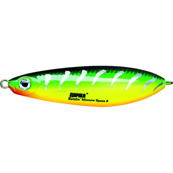 Незацепляйка RAPALA Rattlin' Minnow Spoon 08 /FRB