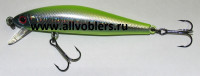 ZB-R-78S-202R  Воблер ZIPBAITS Rigge Hunted S-Line 78S 7.8 см. 12 г.