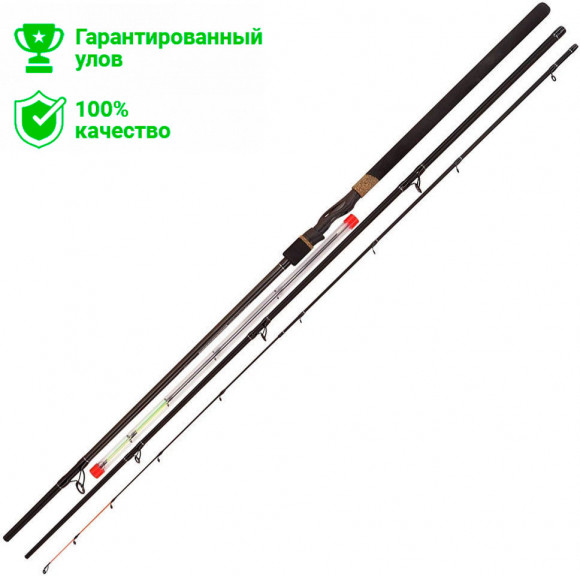 Фидерное удилище Kosadaka Dominion 3,6м до 120г, 3 секции, 3 вершинки