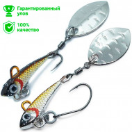 Джиг-спиннер Kosadaka MicroSpin 1,9g цвет CNT MS19-CNT