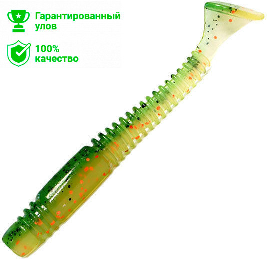 Силиконовая приманка Kosadaka Tioga 100 (10см) BOT (упаковка - 6шт)
