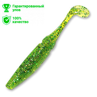 Виброхвост Kosadaka Hart Shad (7,5см) GR (упаковка - 4шт)