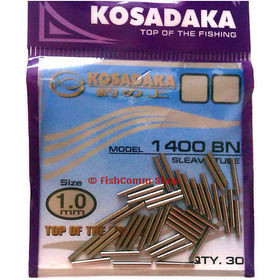 Трубочки обжимные 1.4mm (30шт.) Kosadaka 1400BN-14