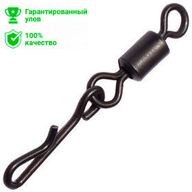 Вертлюг с застежкой Kosadaka Flexi Change №4 (упаковка - 8шт)