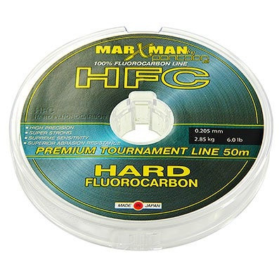 Леска флюорокарбон Pontoon21 MARXMAN HFC, 0.285 мм(3.0G), 5.80 кг, 12.5Lb, 50м.  