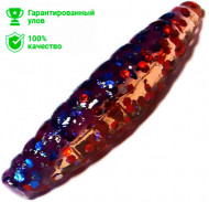 Силиконовая приманка Kosadaka Maggot 30 (3см) запах сыра RB (банка - 12шт)