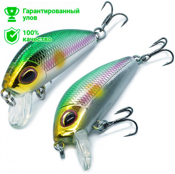 Воблер Kosadaka L-Minnow XS 45F (4.3г) CGA