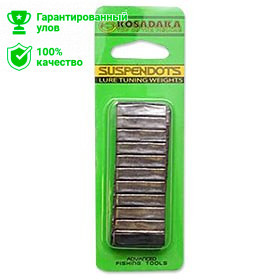 Свинцовые наклейки на воблеры Kosadaka Suspendots (полоски) Свинцовые наклейки на воблеры Kosadaka Suspendots (полоски)