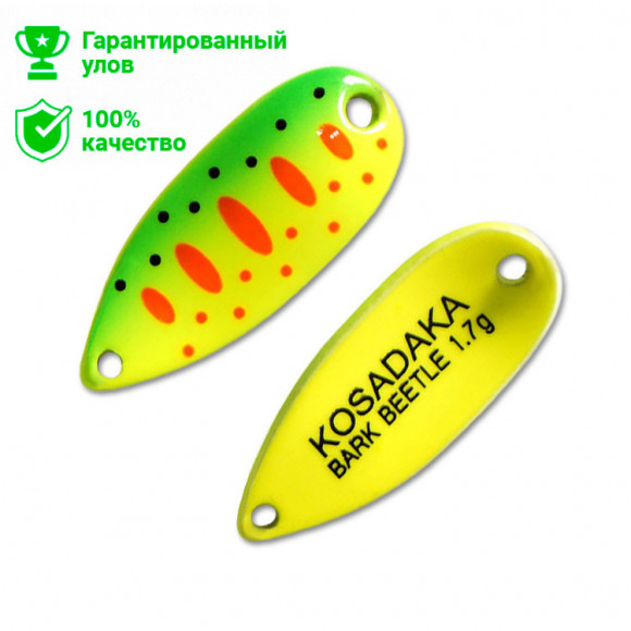 Блесна Kosadaka Trout Police Bark Beetle (1,7 г) E47