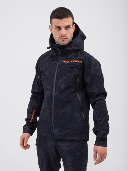 Костюм "ТРИТОН ПРО" -5 (Софтшелл, Серо-Чёрный) Костюм "ТРИТОН ПРО" -5 (Софтшелл, Серо-Чёрный)