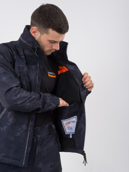 Костюм "ТРИТОН ПРО" -5 (Софтшелл, Серо-Чёрный) Костюм "ТРИТОН ПРО" -5 (Софтшелл, Серо-Чёрный)