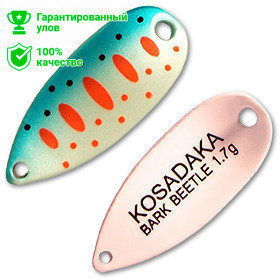 Блесна Kosadaka Trout Police Bark Beetle (1,7 г) E48 Блесна Kosadaka Trout Police Bark Beetle (1,7 г) E48
